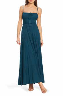 Open Back Maxi Dress