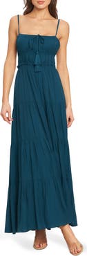 FLYING TOMATO Open Back Maxi Dress