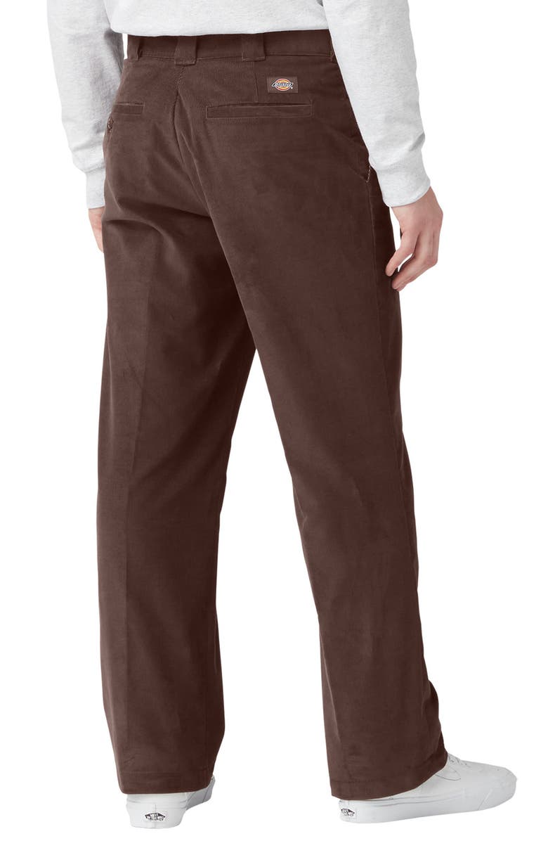 Dickies Flat Front Corduroy Pants, Alternate, color, 