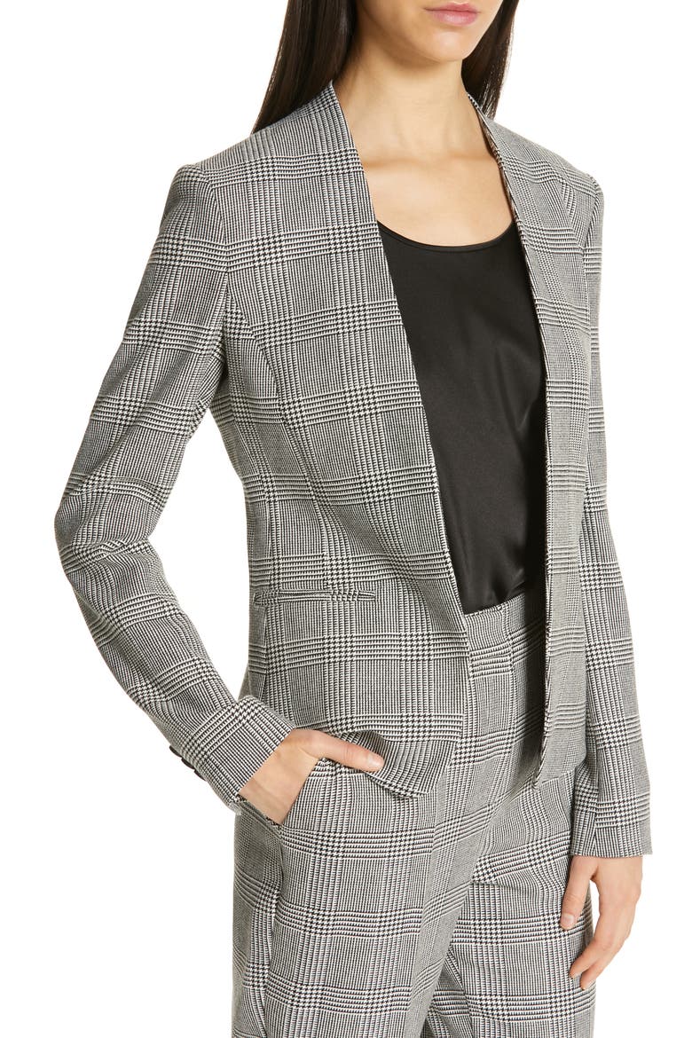 Jalesta Suit Jacket, Alternate, color, BLACK FANTASY