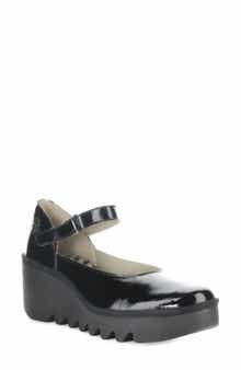 Fly London Bawo Platform Wedge Pump