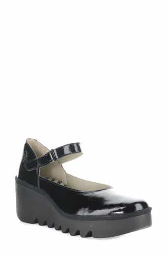 Fly London Bawo Platform Wedge Pump
