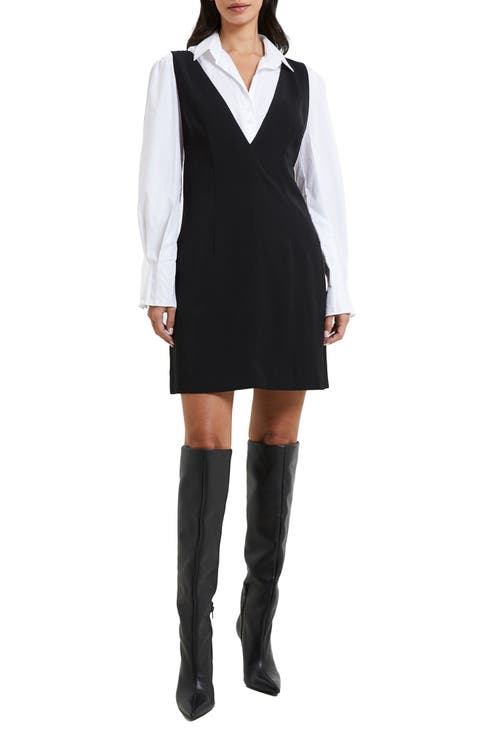 Harry Suiting A-Line Dress