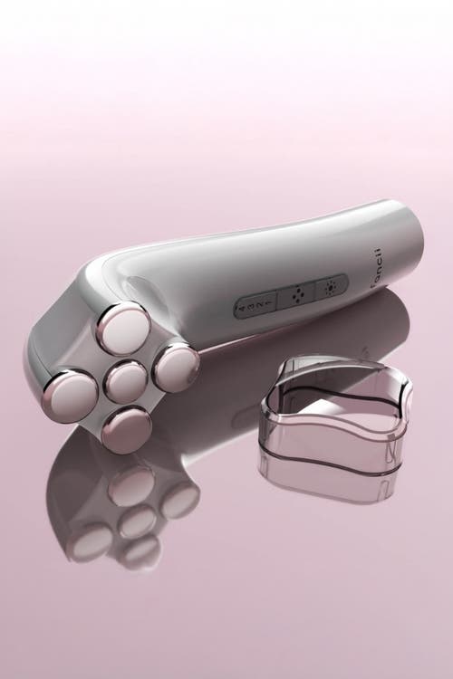 Fancii Ems Facial Massager With Led Therapy In White