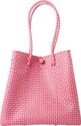 Sarah Stewart The Maxi Ella Handwoven Recycled Plastic Tote