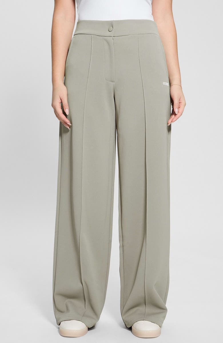 GUESS Amaryllis Wide Leg Pants, Main, color, 