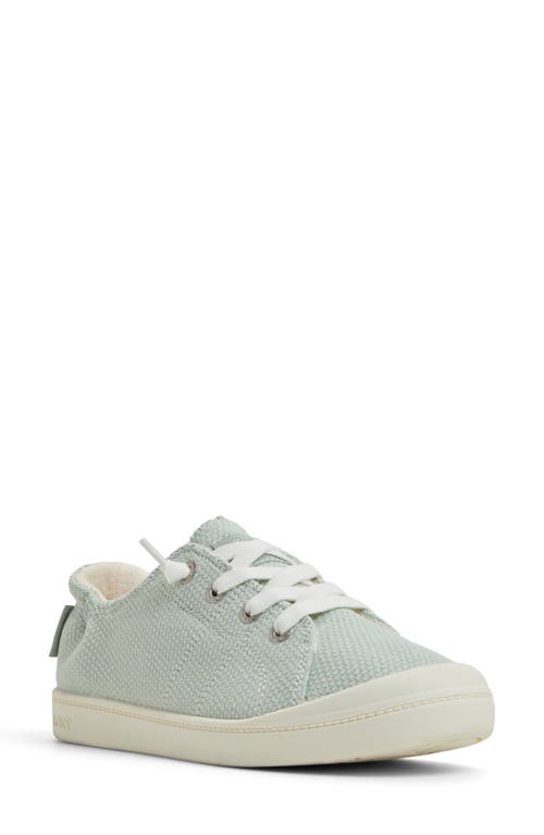 Roxy Bayshore Plus Sneaker In Light Sage