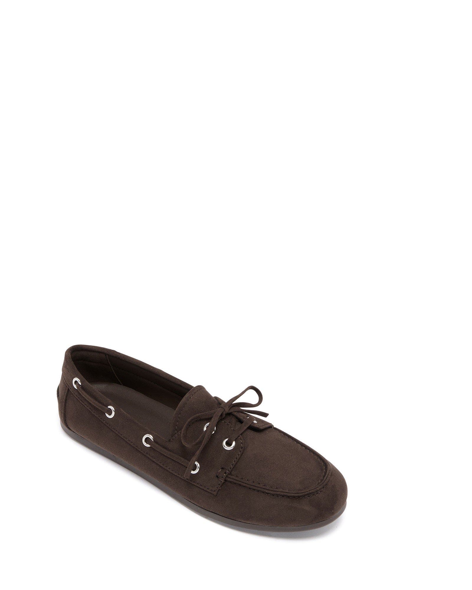 Sailor Boat Shoe, Main, color, CHOCOLATE MICROSUEDE