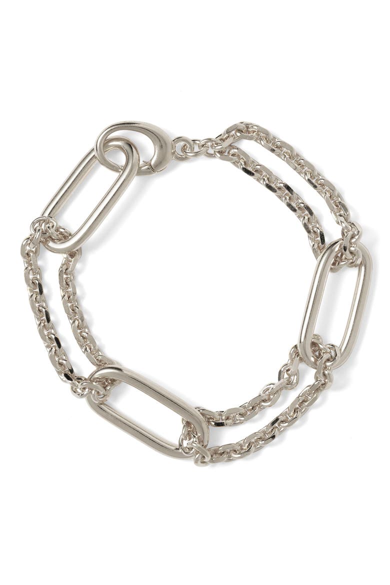 Naomi Bracelet, Main, color, SILVER