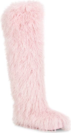 Kensington Faux Fur Scuff Slipper