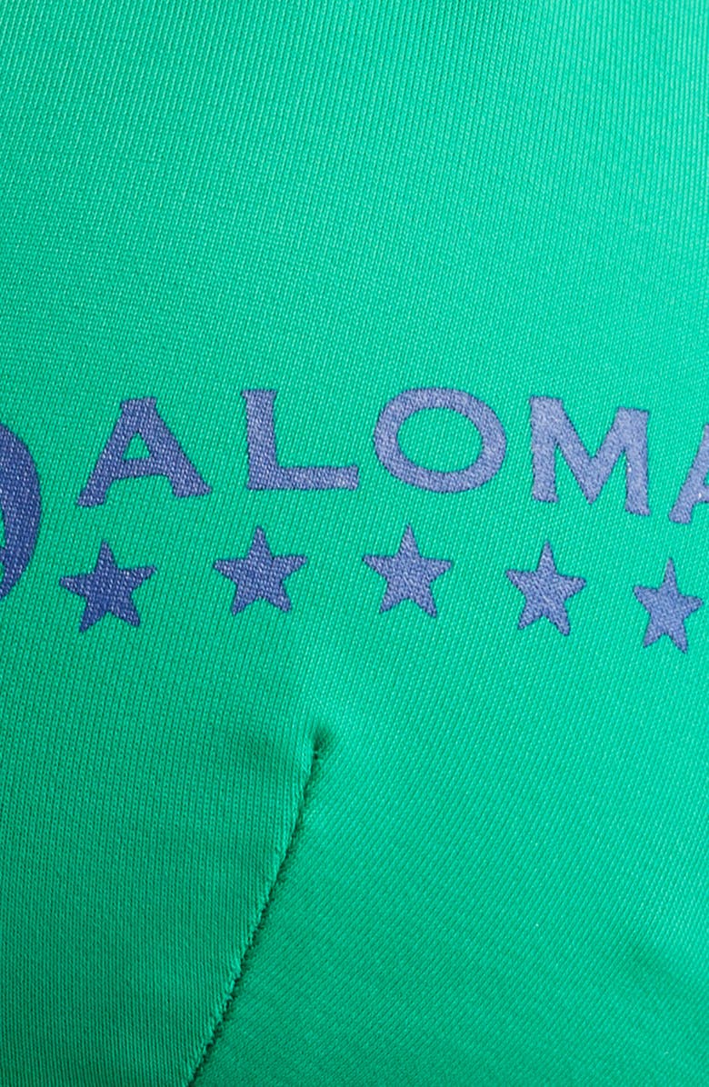 Paloma Wool Lanny Graphic Bikini Bottoms, Alternate, color, Green