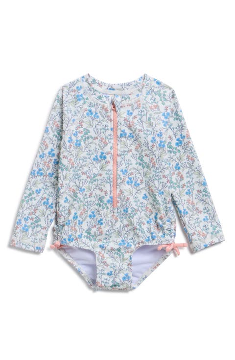 Amour Floral One-Piece Rashguard (Baby)