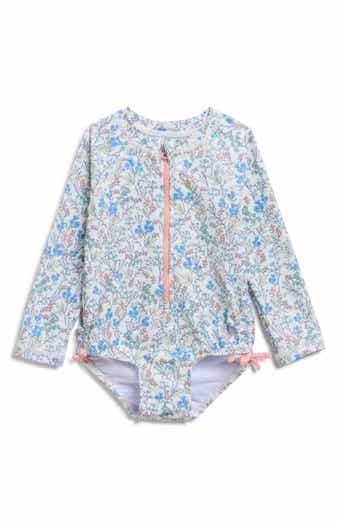 OSHKOSH BGOSH Amour Floral One-Piece Rashguard