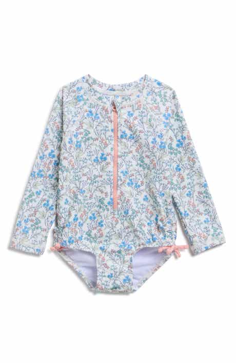 OSHKOSH BGOSH Amour Floral One-Piece Rashguard