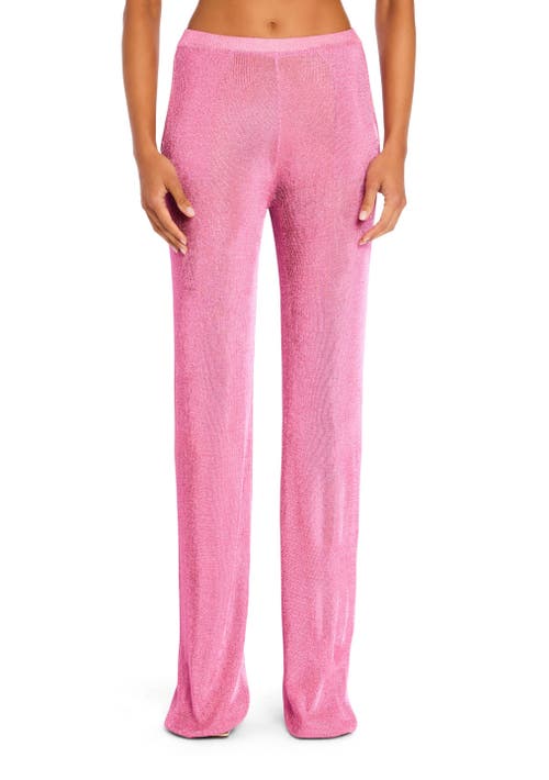 Ser.o.ya Sheldon Metallic Knit Pant