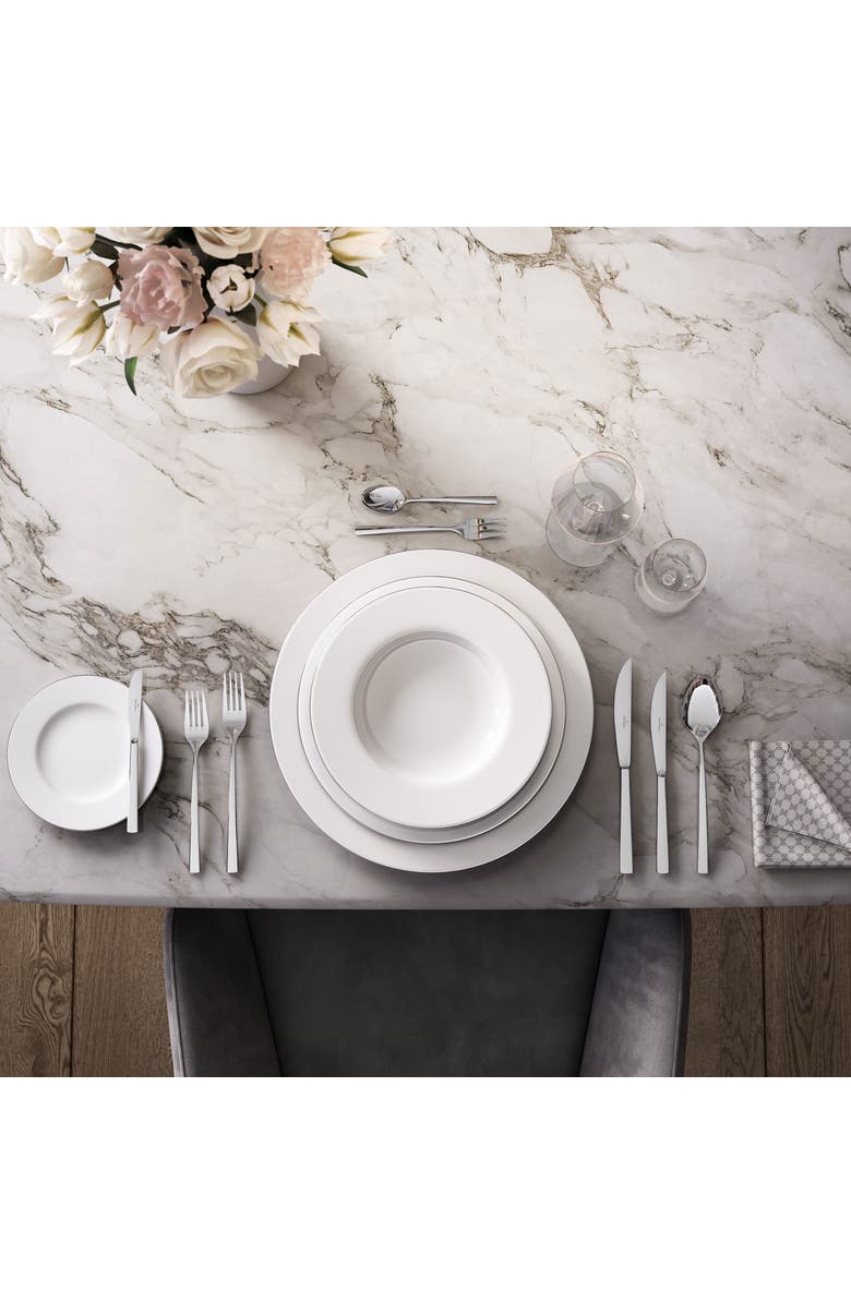 Villeroy & Boch Anmut Platinum No.1 Round Platter, Alternate, color, White