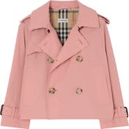 Burberry Stretch Nylon Trench Jacket