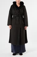 Marina Rinaldi Cosetta Faux Fur Hooded Coat