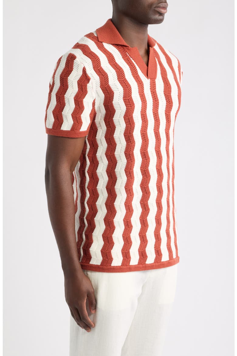 Tropez Coast Polo, Alternate, color, RED