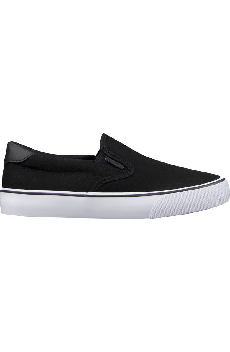 LUGZ Clipper Slip-On Sneaker, Alternate, color, Black/ White/ Black