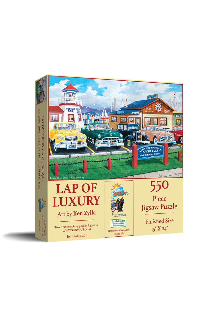Lap of Luxury 550 piece Jigsaw Puzzle for Adults, Main, color, Multicolor