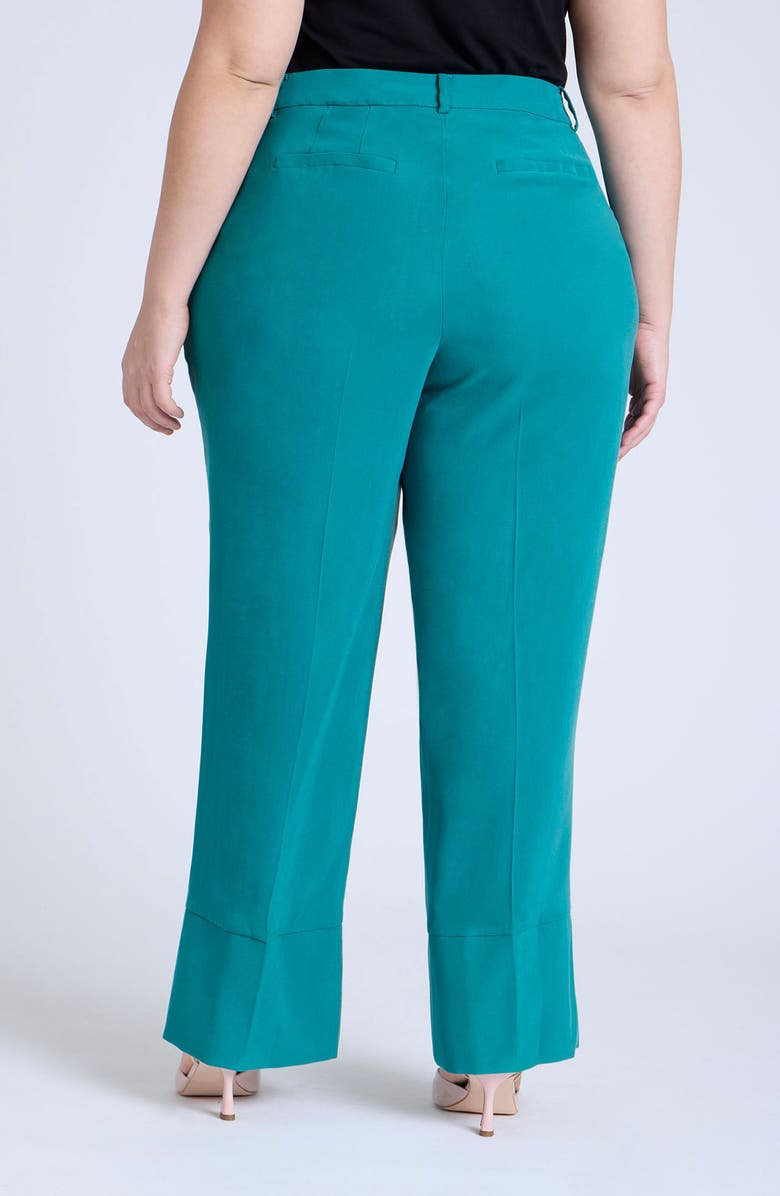 ELOQUII The Tall Cuff Straight Leg Pants, Alternate, color, 