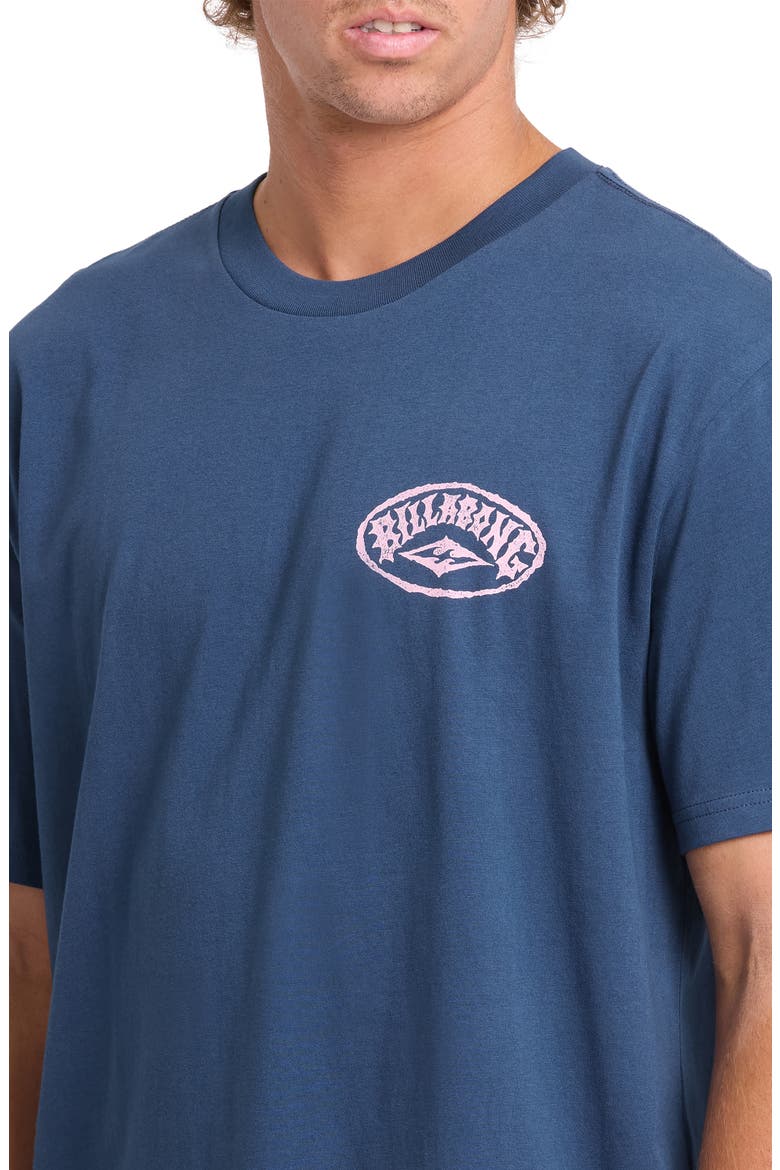 Reverse Premium Graphic T-Shirt, Alternate, color, DARK DENIM