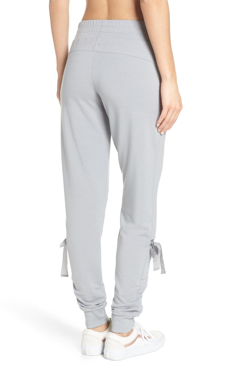 Zella Gathered Jogger Pants, Alternate, color,