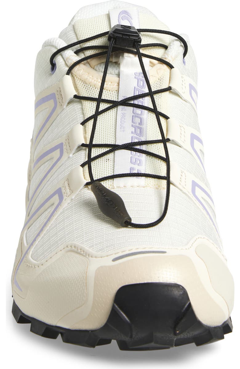 Salomon Gender Inclusive Speedcross 3 Trail Running Sneaker, Alternate, color, Vanilla Ice