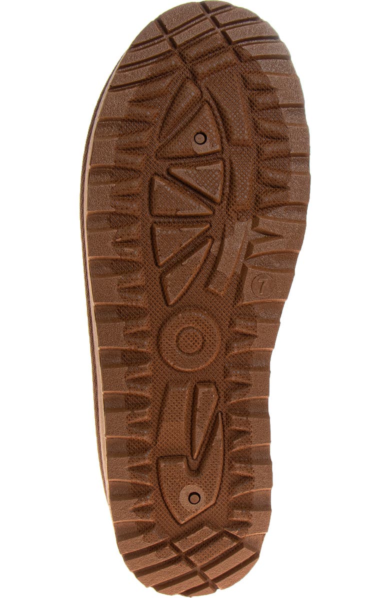 JOSMO Avalanche Faux Fur Lined Platfrom Clog Slipper, Alternate, color, Chestnut