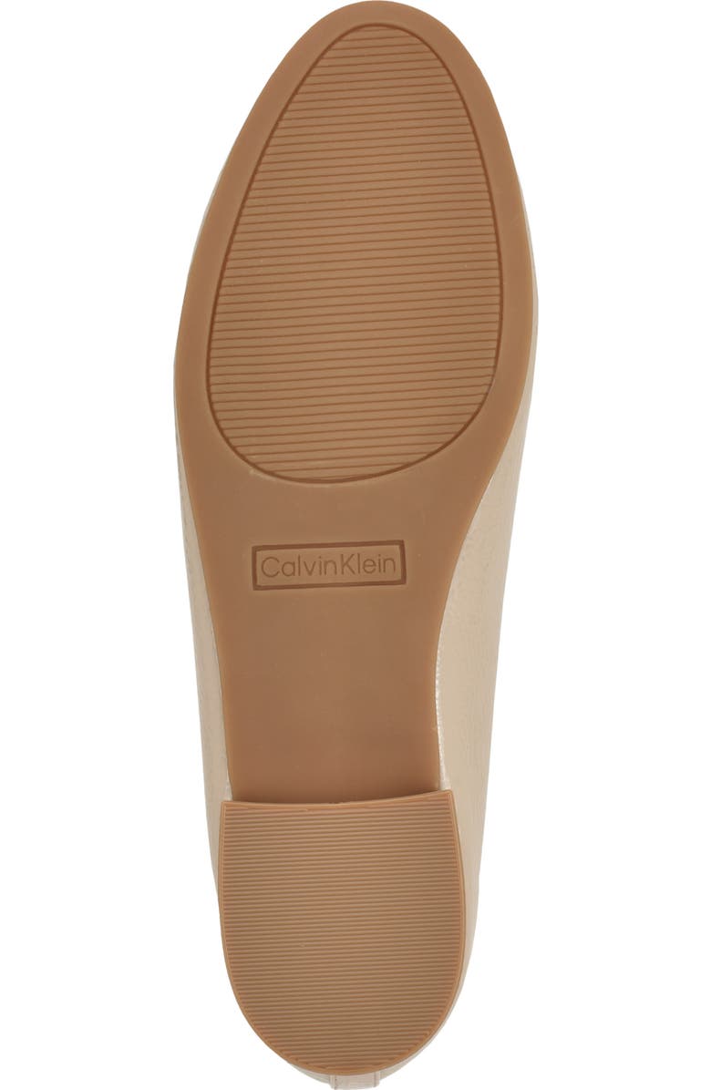Calvin Klein Cyrie Ballet Flat, Alternate, color, Taupe