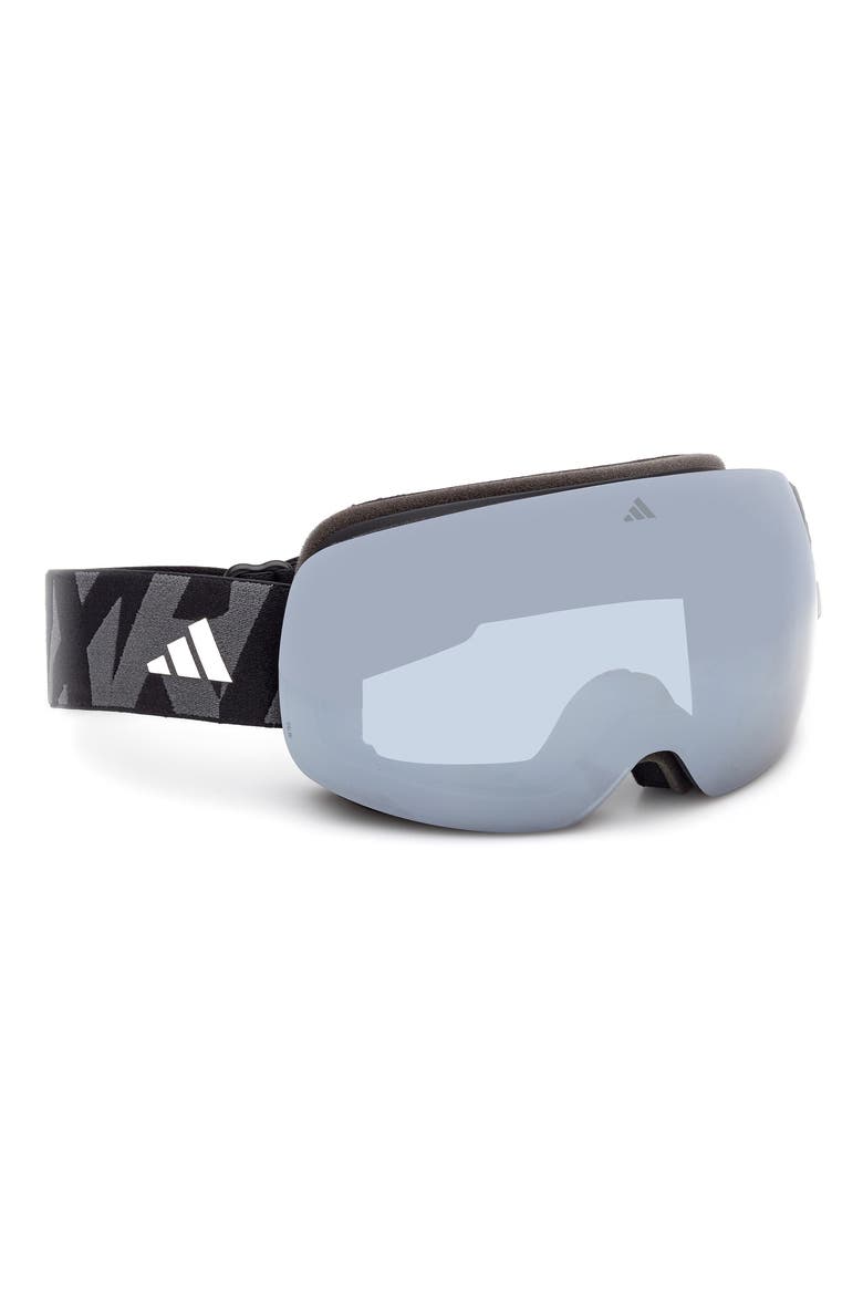 Shield Snow Goggles, Alternate, color, MATTE BLACK / SMOKE MIRROR