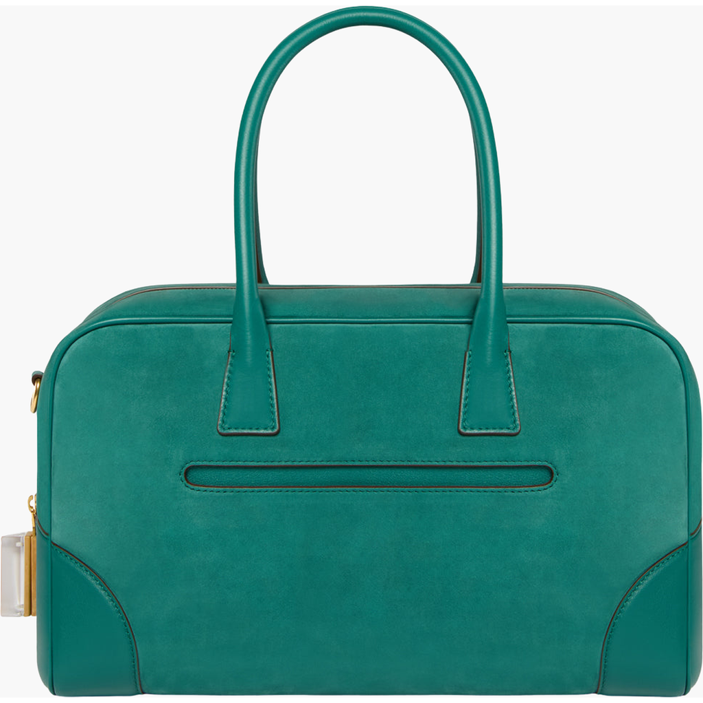 Aviteur Cristallo Nubuck Travel Bag In Blue