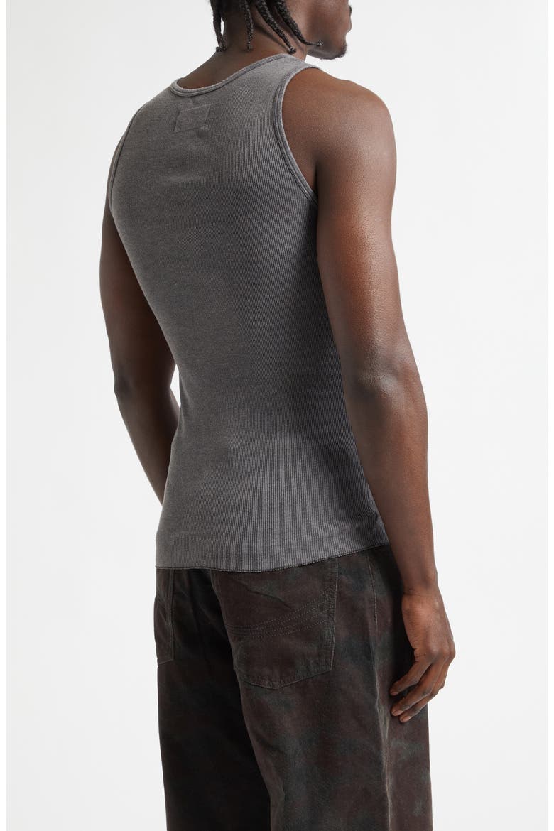 Faded Rib Tank, Alternate, color, FADED BLACK