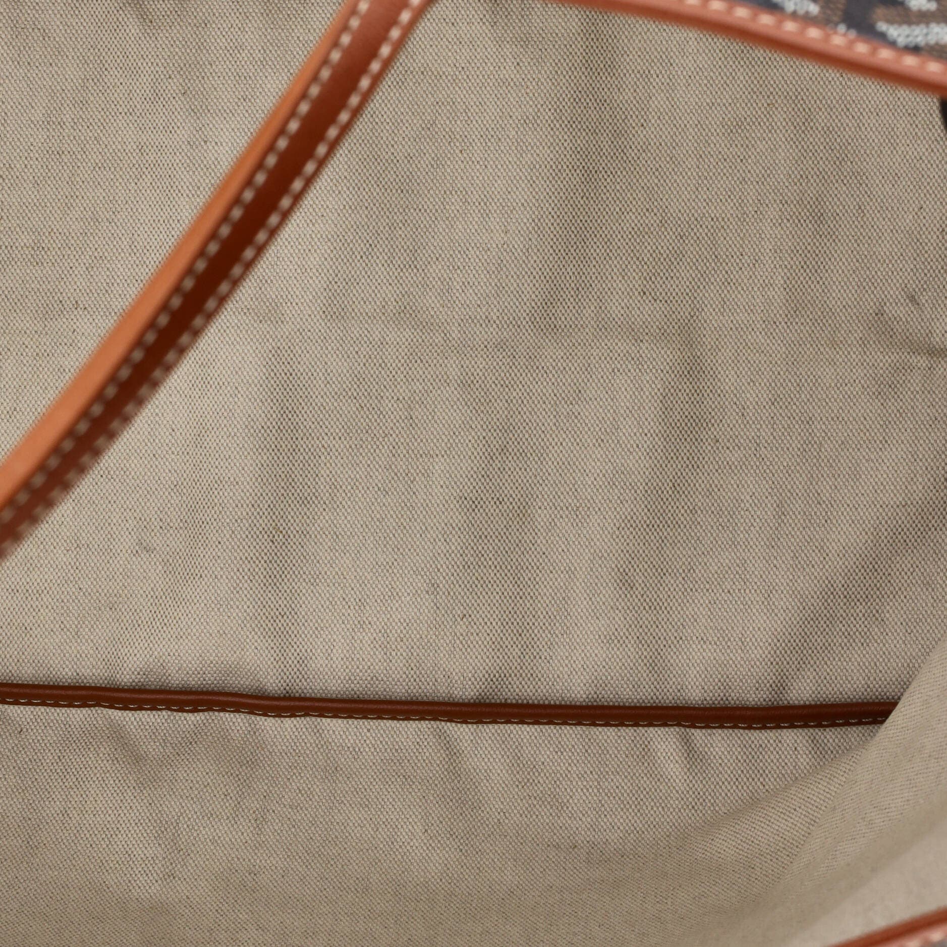 Pre-Owned Goyard Saint Louis Tote Coated Canvas GM, Alternate, color, Brown