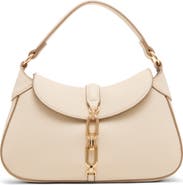 Anne Klein Chain Trim Crescent Shoulder Bag