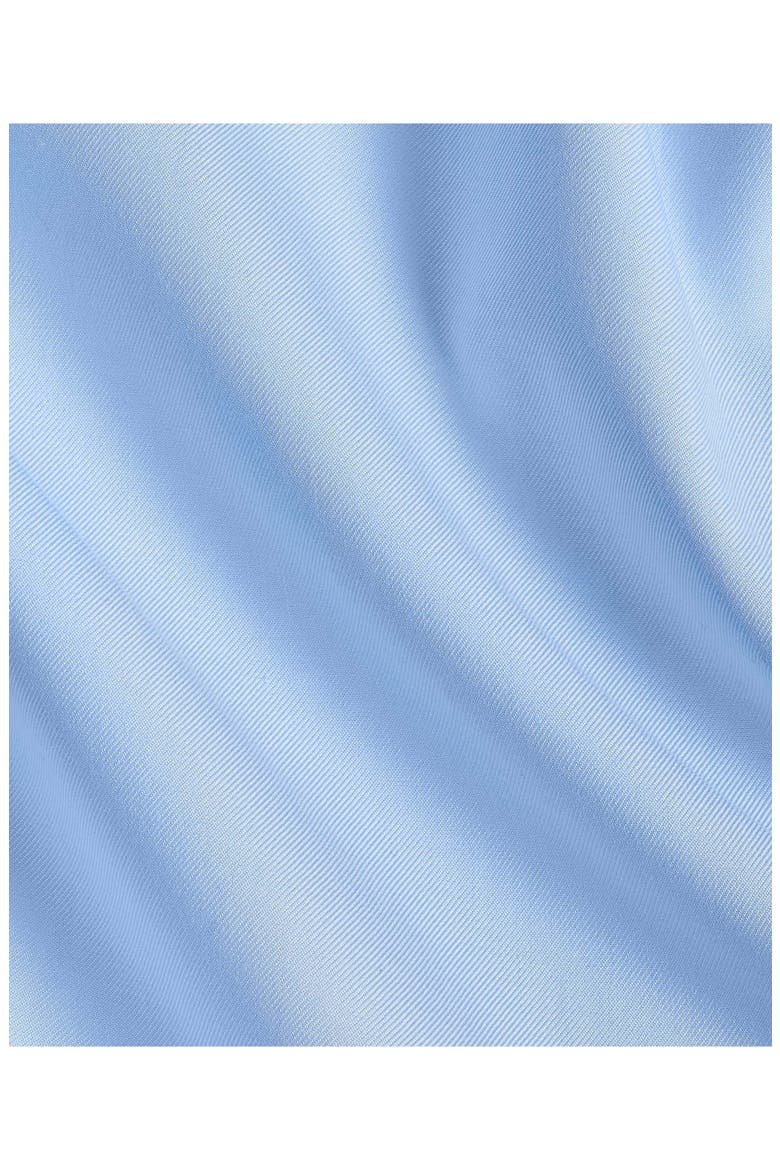 Trim Fit Cotton Twill Dress Shirt, Alternate, color, SKY