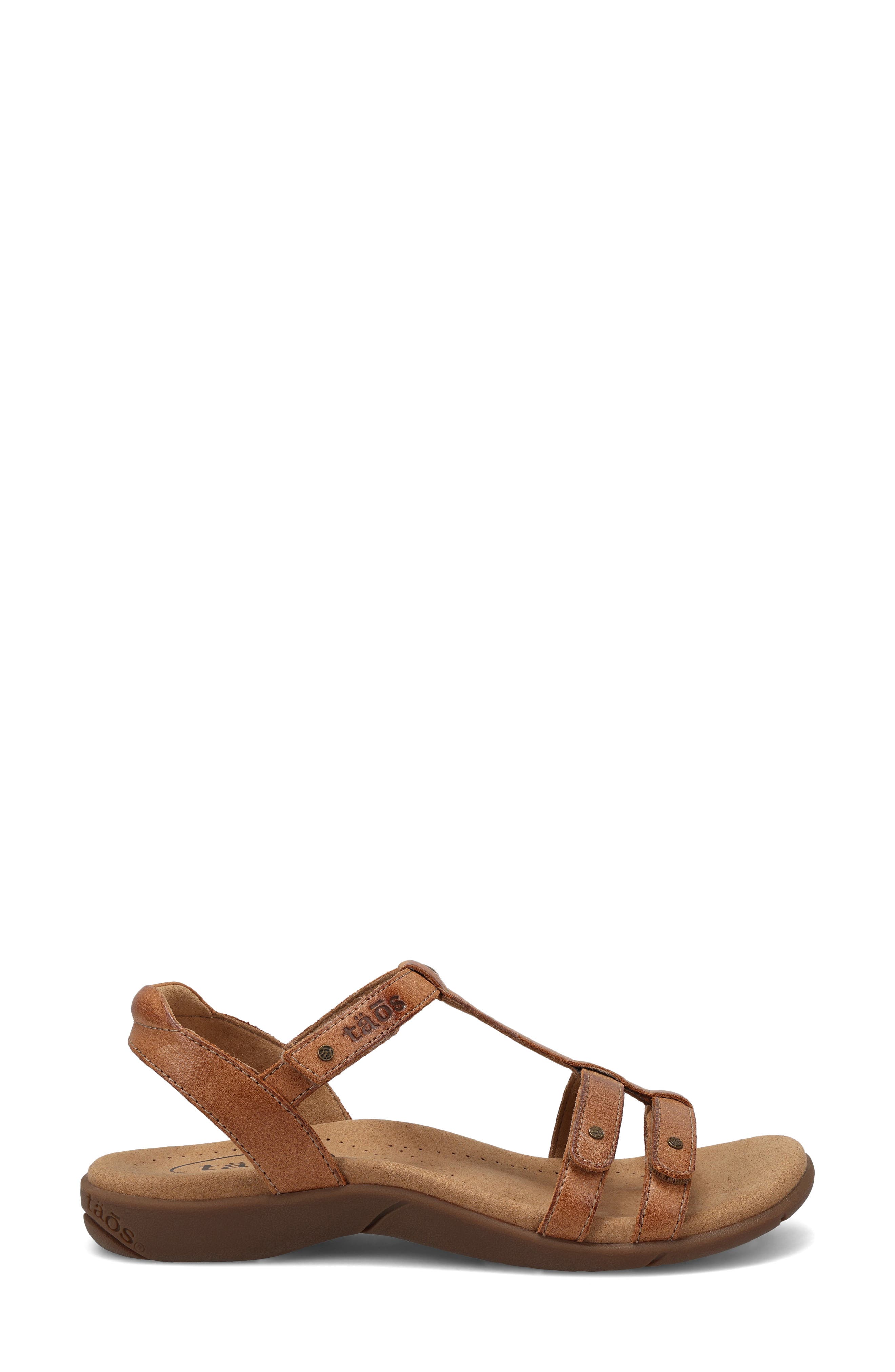 Taos Trophy 2 Sandal, Alternate, color, Honey