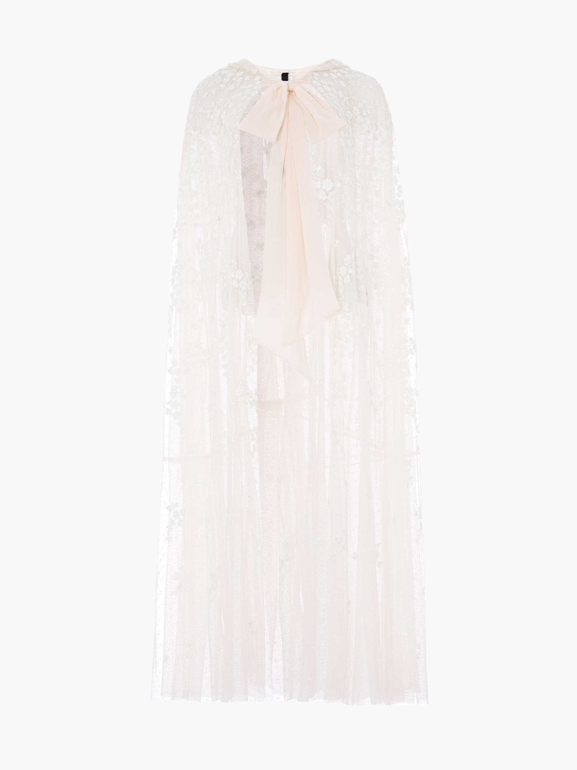 Scatter Blossom Hooded Long Cape - image 2