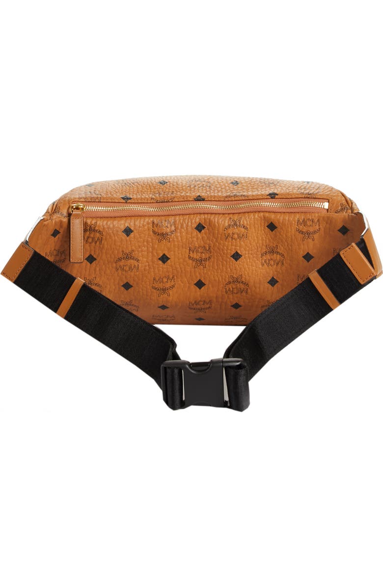 MCM Medium Stark Belt Bag, Alternate, color,
