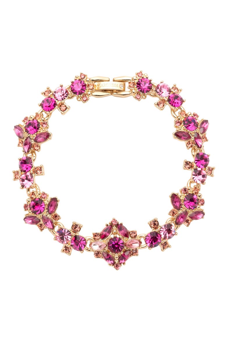 Cluster Flex Bracelet, Main, color, PINK