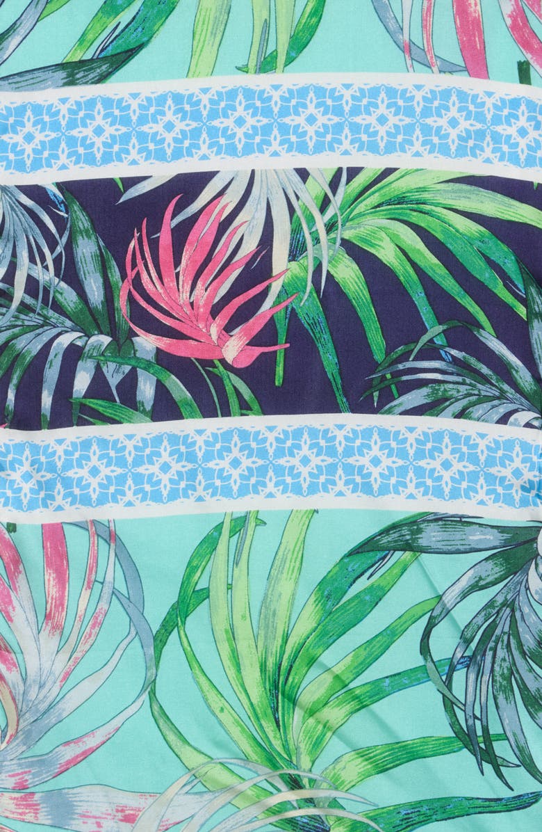 Vince Camuto Washy Palms Oblong Scarf, Alternate, color, 