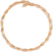 Tasha Cubic Zirconia Twisted Choker Necklace
