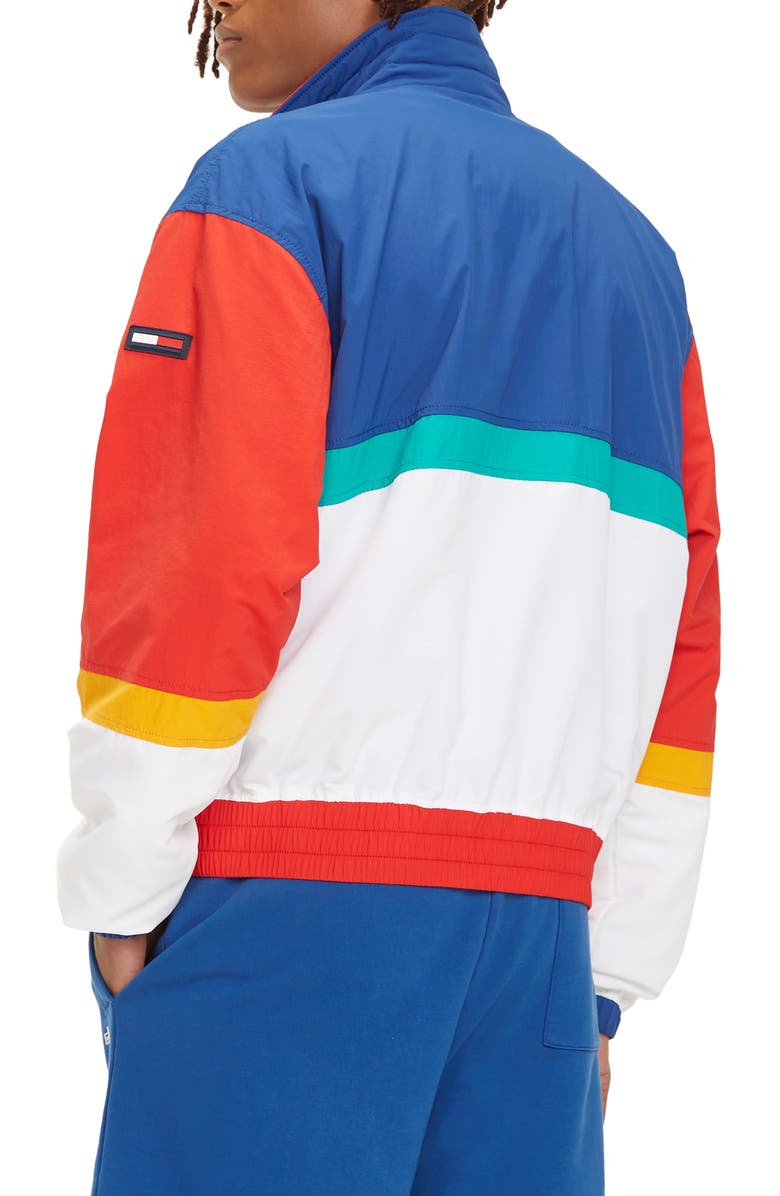 TOMMY JEANS TJM Colorblock Track Jacket, Alternate, color, 