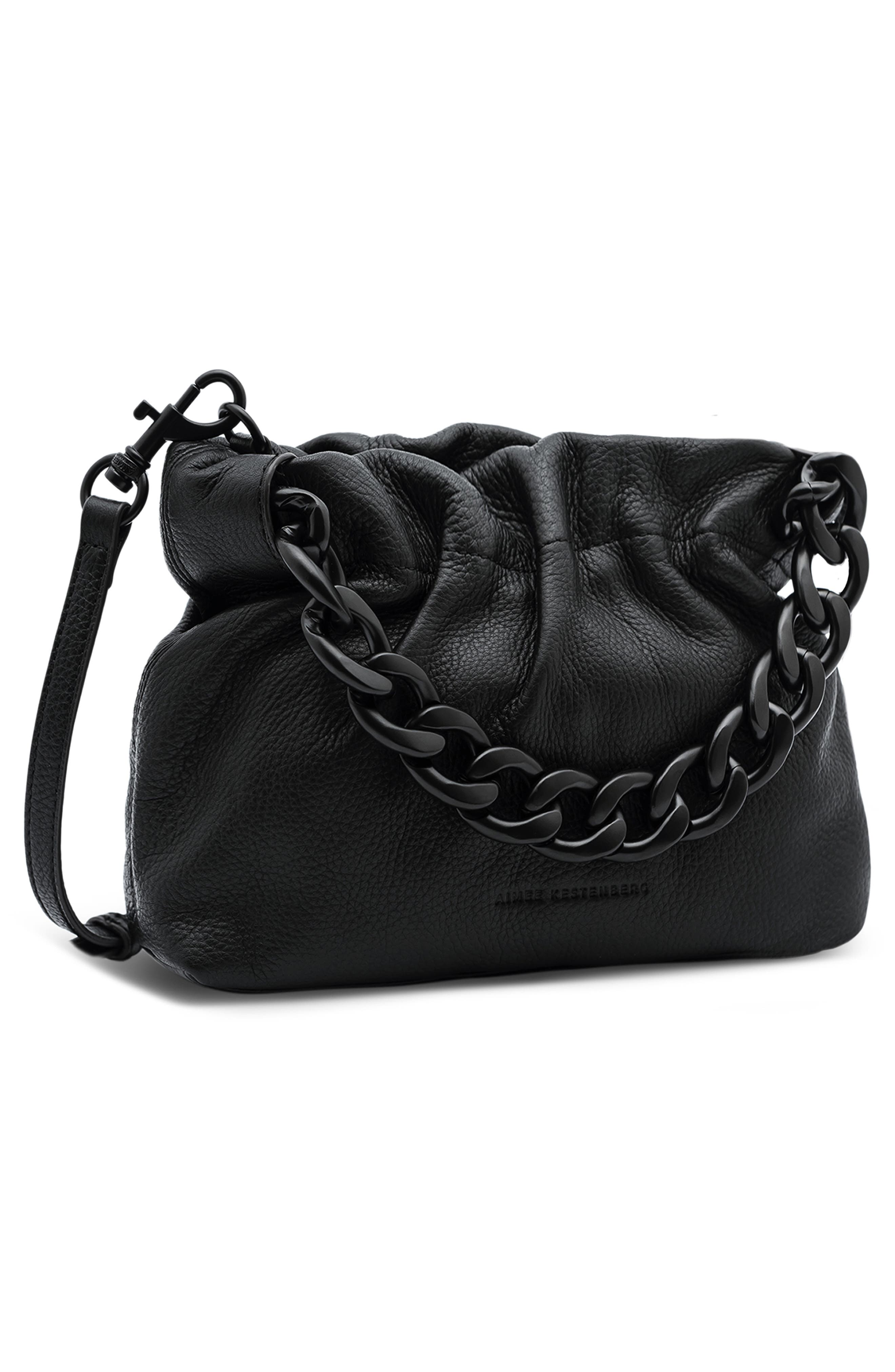 AIMEE Convertible Top Handle Bag, Alternate, color, Black