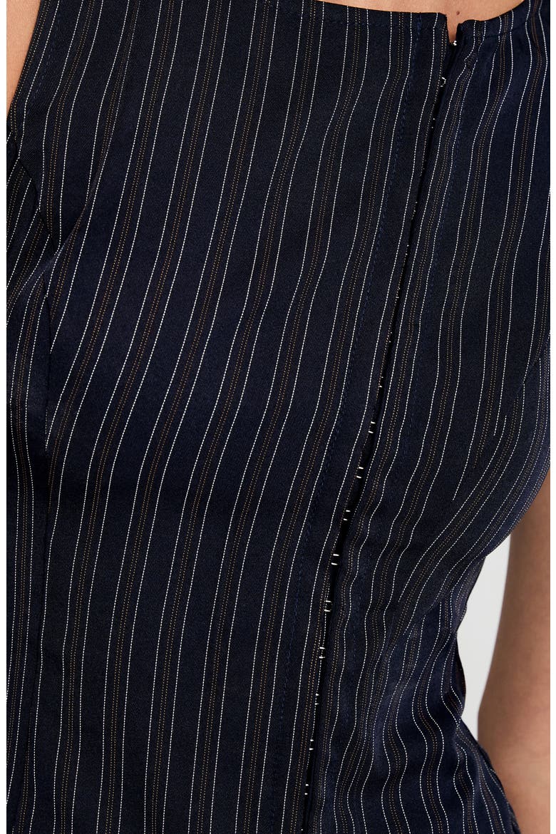 Running Wild Stripe Vest, Alternate, color, BLUE STRIPE