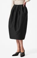 & Other Stories Balloon Midi Skirt