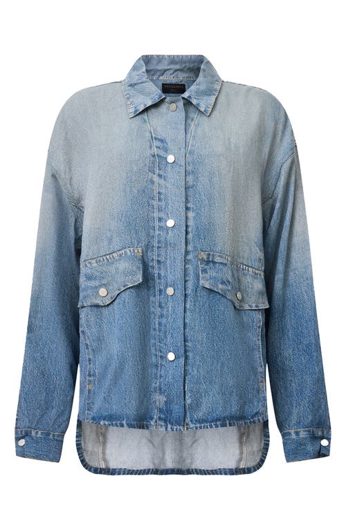 Allsaints Hettie Oversized Denim Shacket