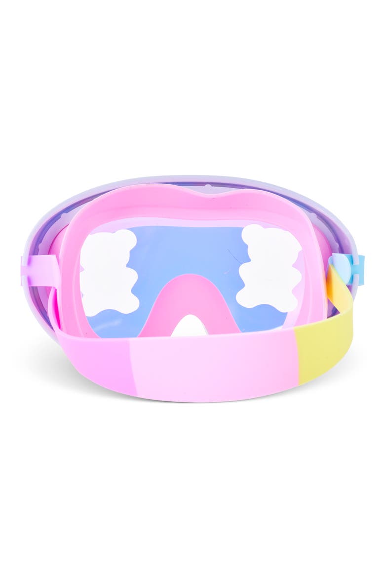 Kids' Gummy Bear Swim Goggles, Alternate, color, BRIGHT PINK