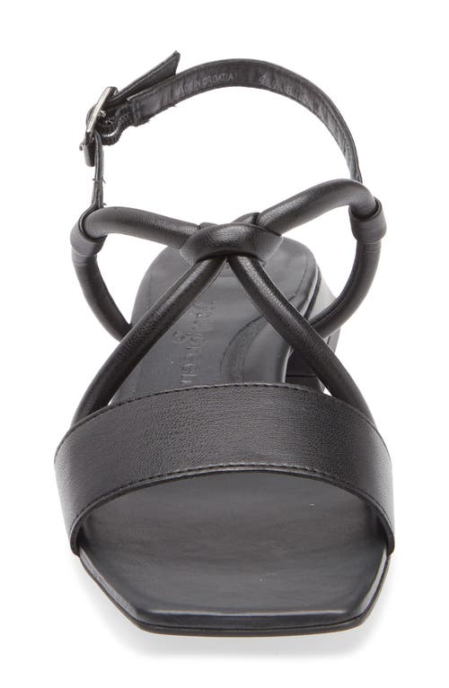 Paul Green Alissa Slingback Sandal In Black Future Nappa